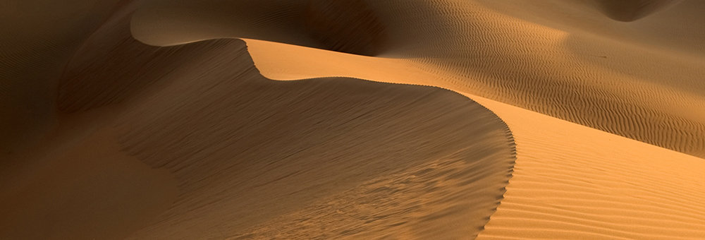 Desert sand dune